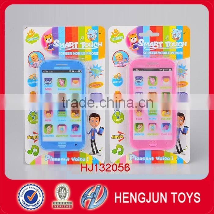 plastic classics cartoon music phone sliding car toys