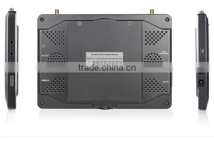 7 inch rc receiver lcd monitor video audio input 32ch 5.8g wireless professional drone