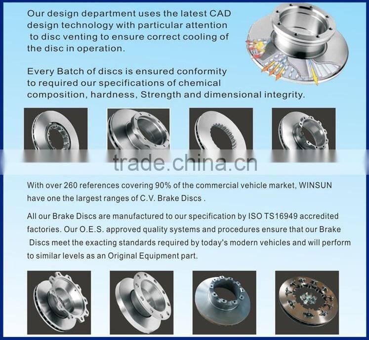 Truck Brake Rotor Mbz Spare Parts In Dubai 9424210912