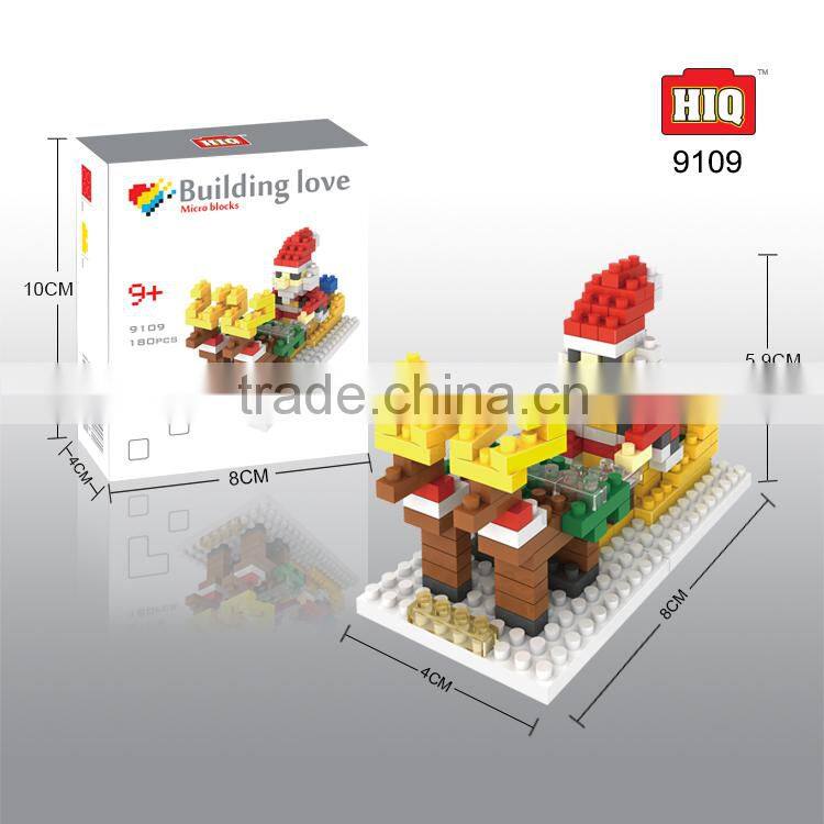 140 pcs bear plastic bricks and blocks for promotion