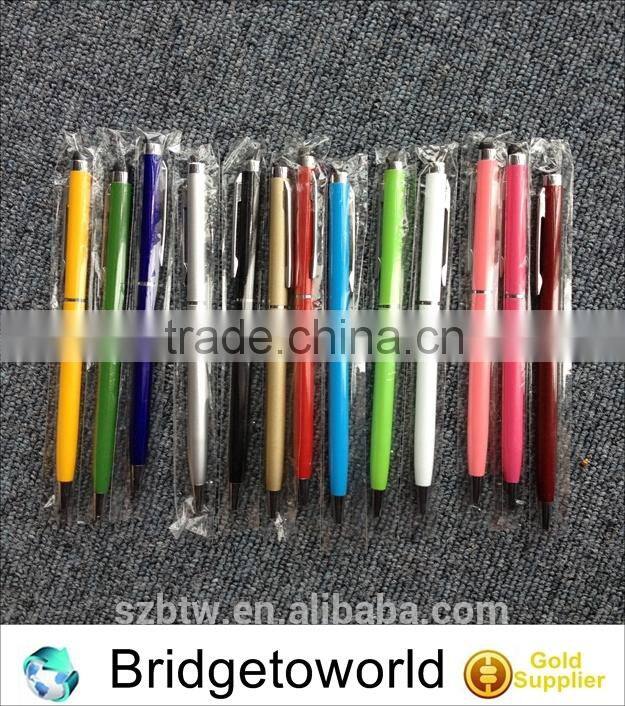 bulk ballpoint pens touch pen for business promotion stylus ball touch pens