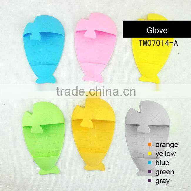 Eco-friendly cute fish oven mitts baking glove kitchen