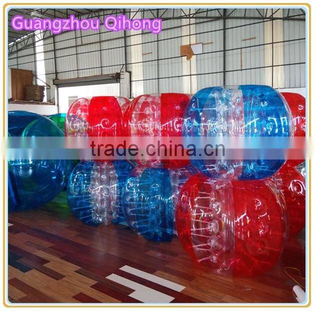 Best quality PVC/TPU inflatable bumper bubble ball, inflatable zorb soccer ball, inflatable toys