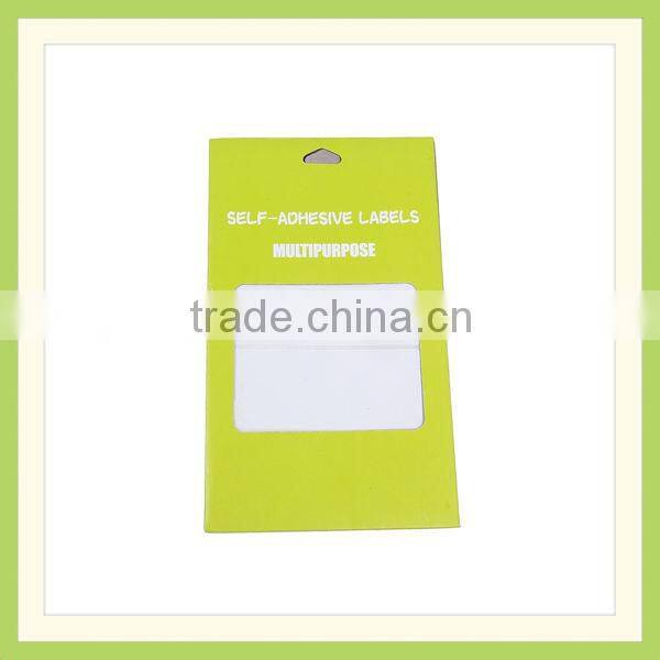 super market custom self blank adhesive address label