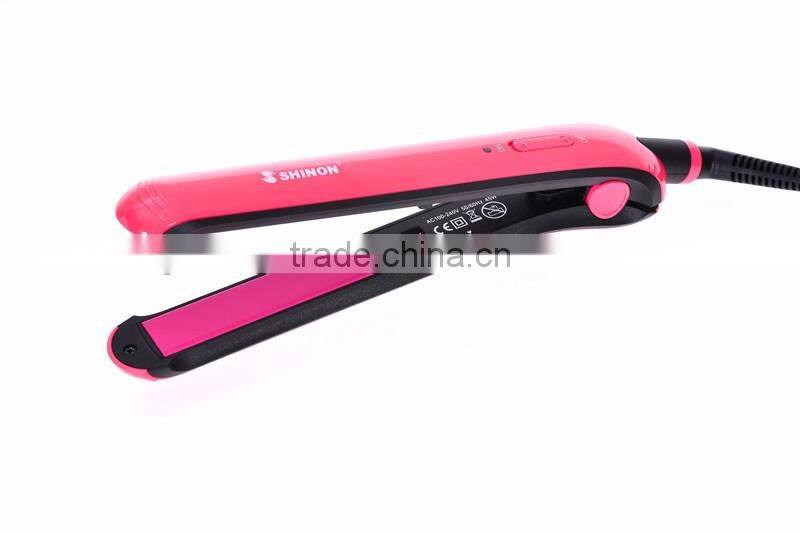 Professional fast flat iron hair straightener SH-8009