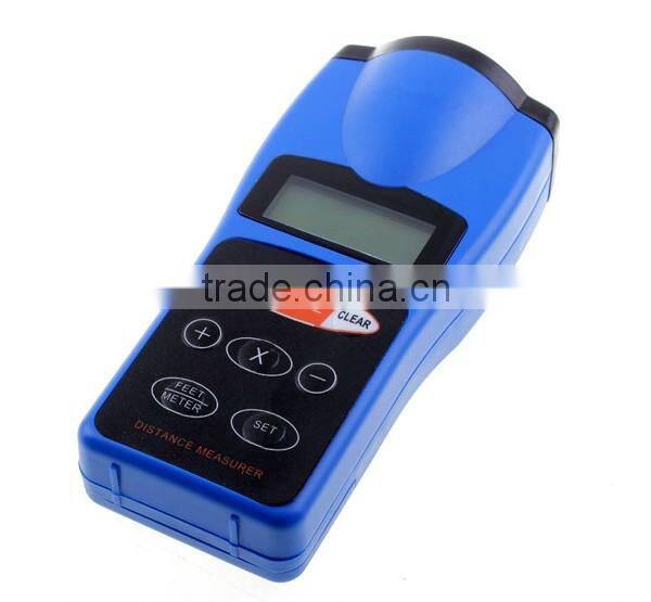 Digital Ultrasonic Distance Measurer with Laser Pointer
