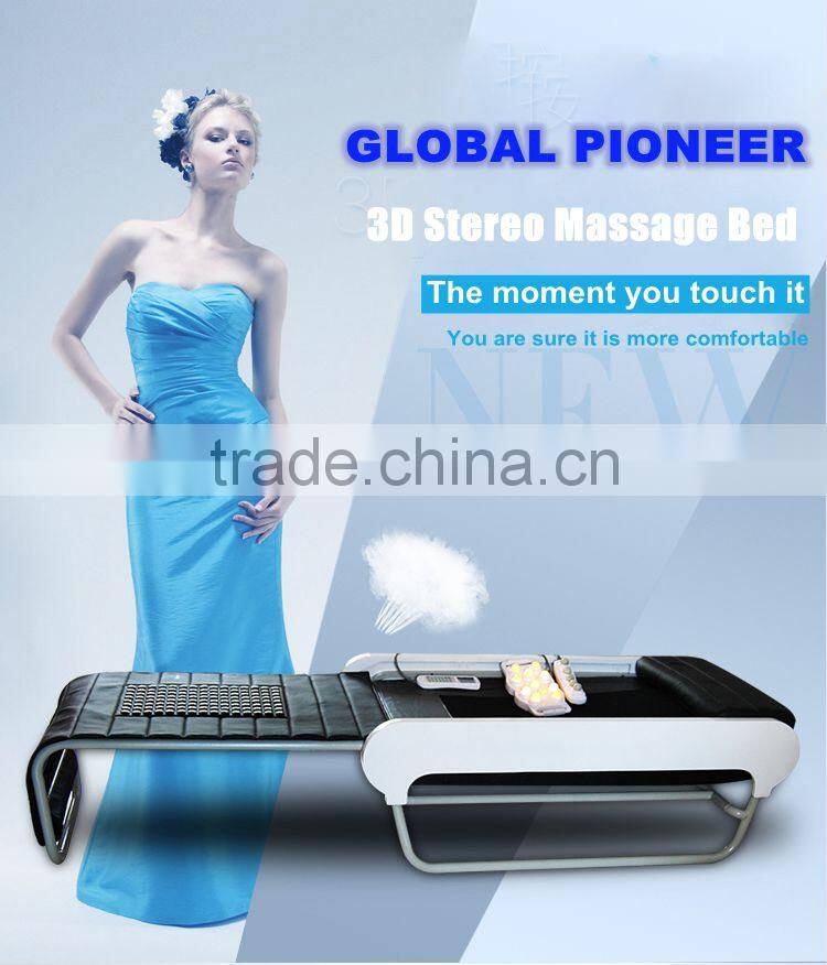 Auto working mode and manual working mode available lightweight portable massaging beds