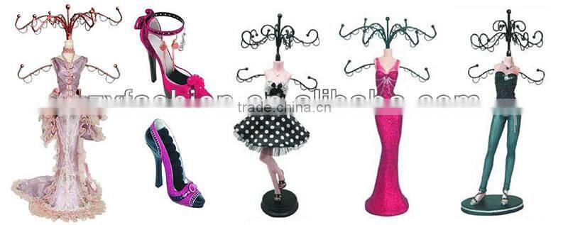 2014 beautiful jewelry mannequin jewelry displays