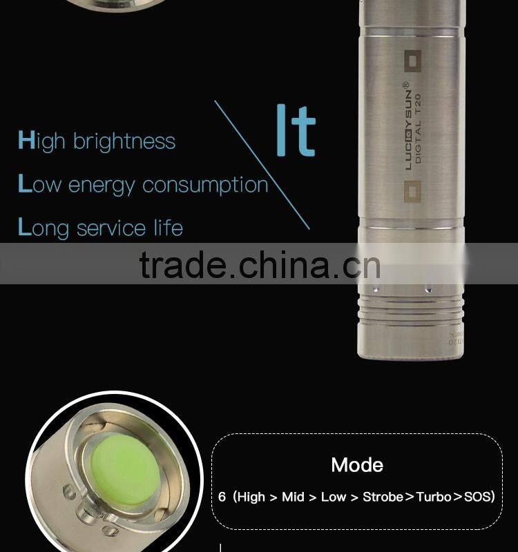 Home charging light models Silver XPG Q5 16340 battery mini led cooler light