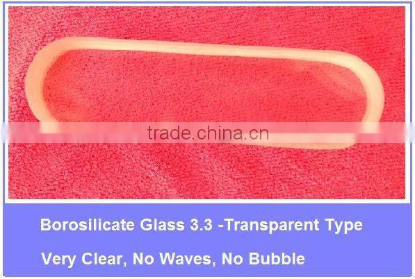 Size:340 x 34(30) x 17mm 320 x 34(30) x 17mm Level Gauge Glass for boiler