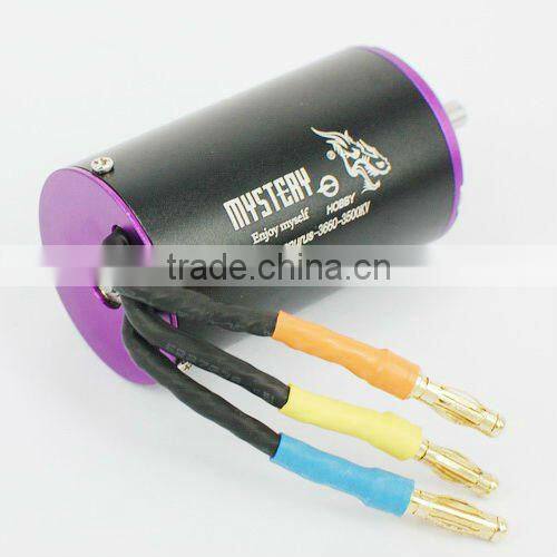 Tyrannosaurus 12 Chase 4 Poles 3660 3500KV Sensorless Brushless Motor For 1/10 1/8 RC Car