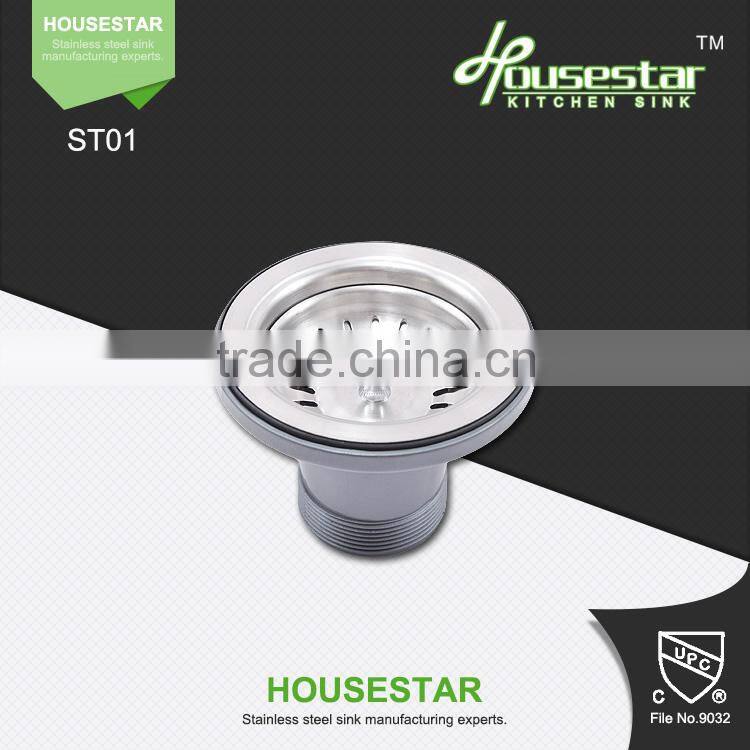 Top Grade Handmade Stainless Steel Sink Strainer Accessories Used For Kitchen Sink