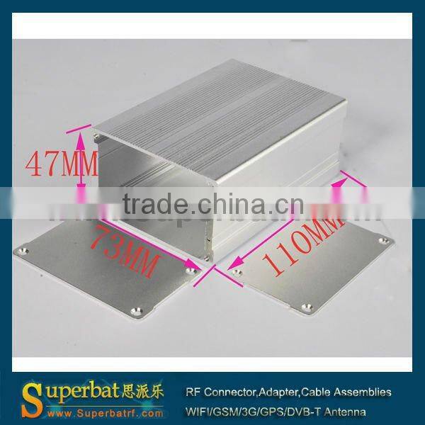 Aluminum Box Enclosure Case -4.33"*2.87"*1.85"(L*W*H) din rail housing