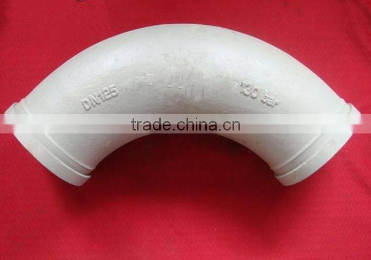 drag pump with cast steel elbow 13Mn-4 Putzmeister DN125*R275*90Deg Truck Mounted Concrete Pump