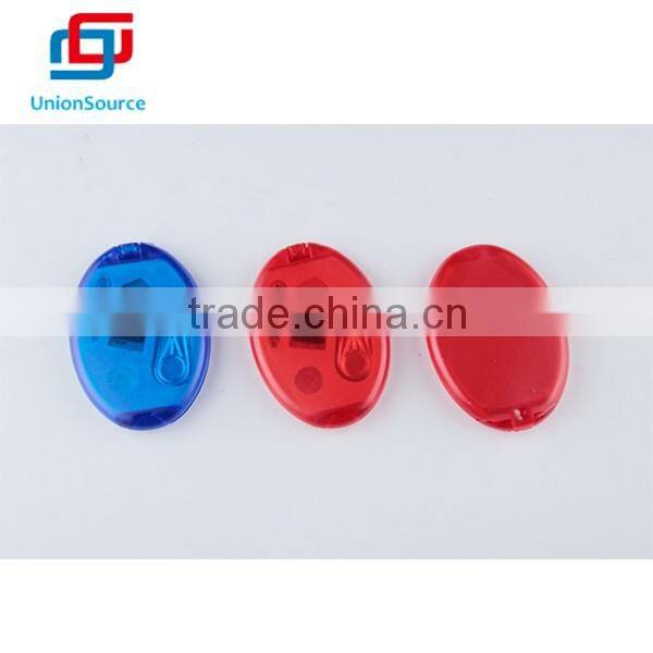 sewing kit with mirror, plastic material and can foldable,irregular shape