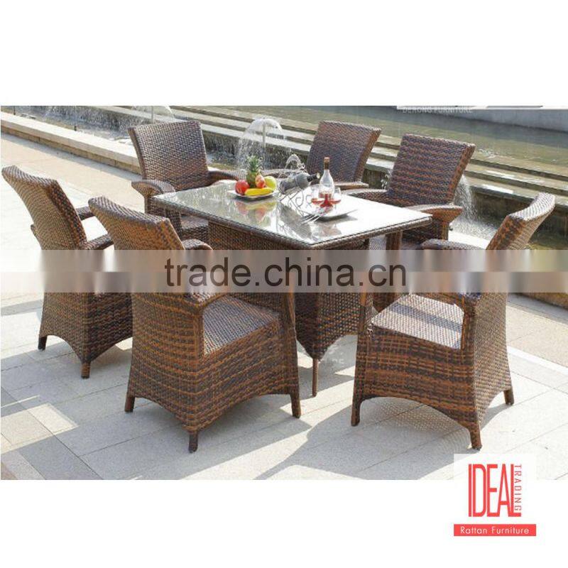 OEM Design outdoor artificial rattan furniture from manufacturer
