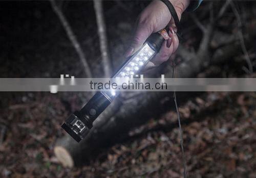 Patent hot sell 3 in 1 emergency led flashlight