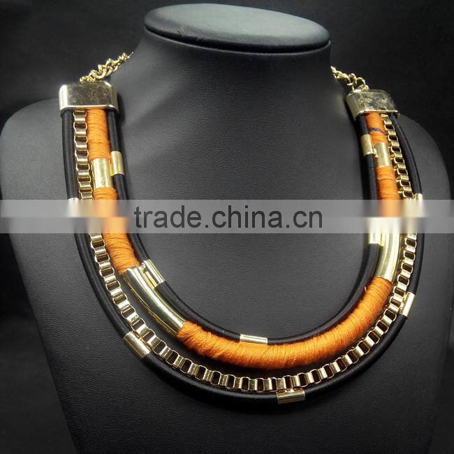 Multilayer Rope Chain Necklace For Women Fashion Jewelry New Design