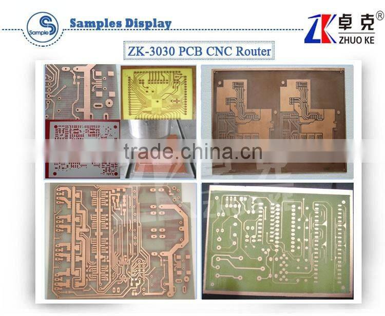 Mini Small PCI NcStudio Controller PCB CNC Router For Engrave Cut Milling Drilling ZK-6060 With 1.5KW Water Cooling Spindle