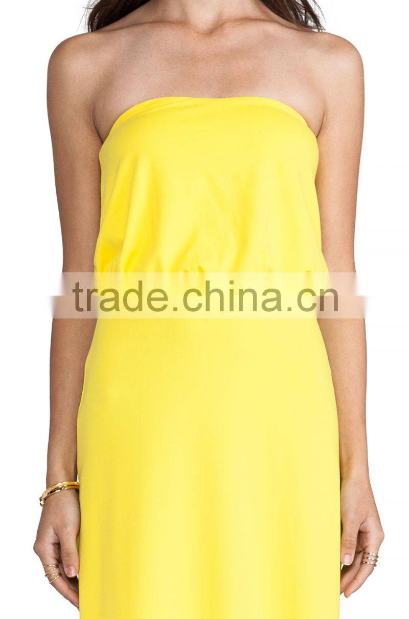 Evening gowns long gowns for women yellow gowns long chiffon maxi dress formal gowns 2014