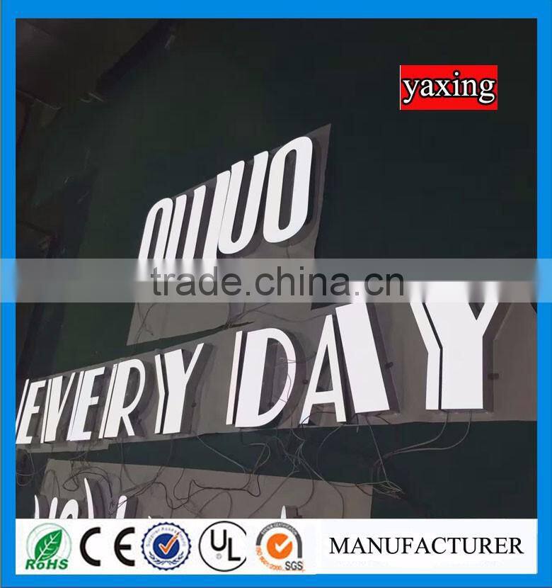 China factory acrylic led mini luminous word
