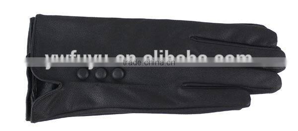 leather palm gloves|fashion women leather gloves