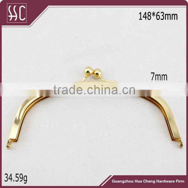 metal coin frame for wallet,purse frame and wallet frame