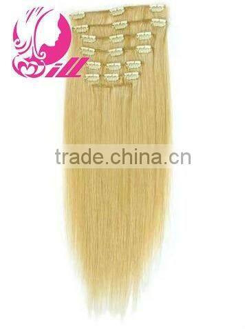 pretty remy 100g clip in hair extensions full head clip in hair extension