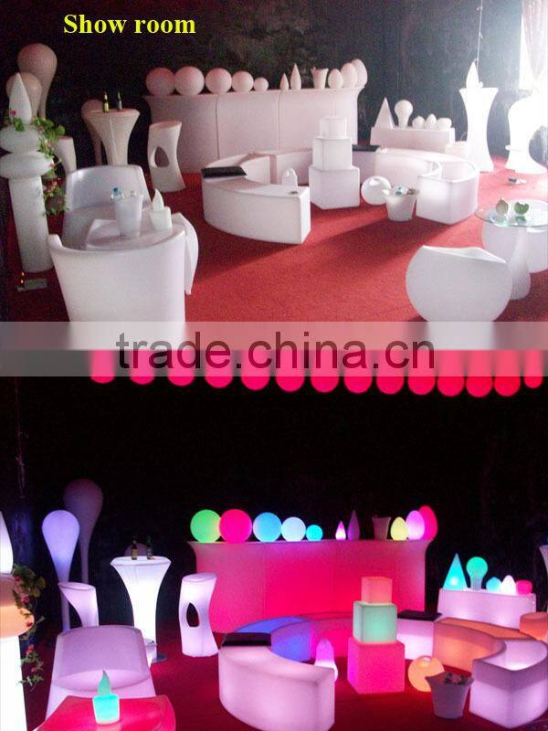DMX remote control illuminated led decoration led hanging ball for party/wedding