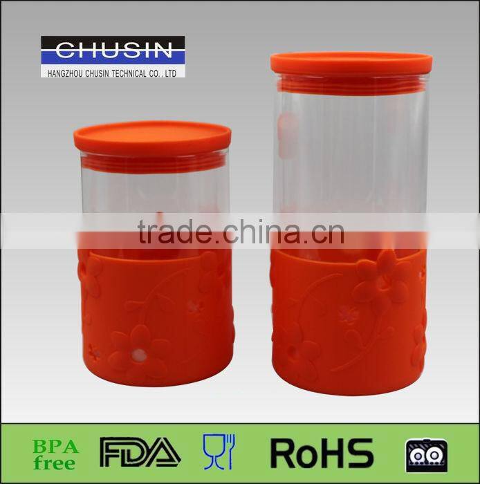 35OZ Wholesale borosilicate food can glass jar