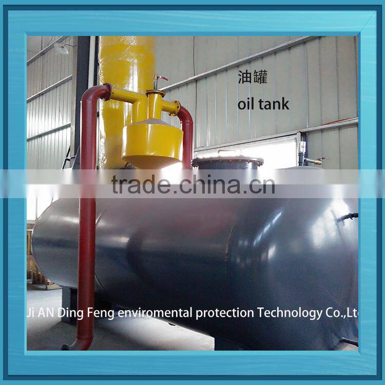jiangxi ji an Dingfeng use waste tyre pyrolysis oil