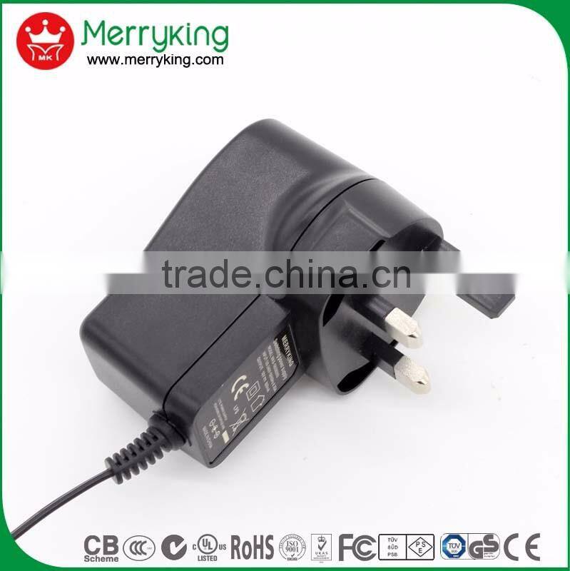 CE UL 11v 12v 13.5v ac/dc adapter with 6-way universal connectors