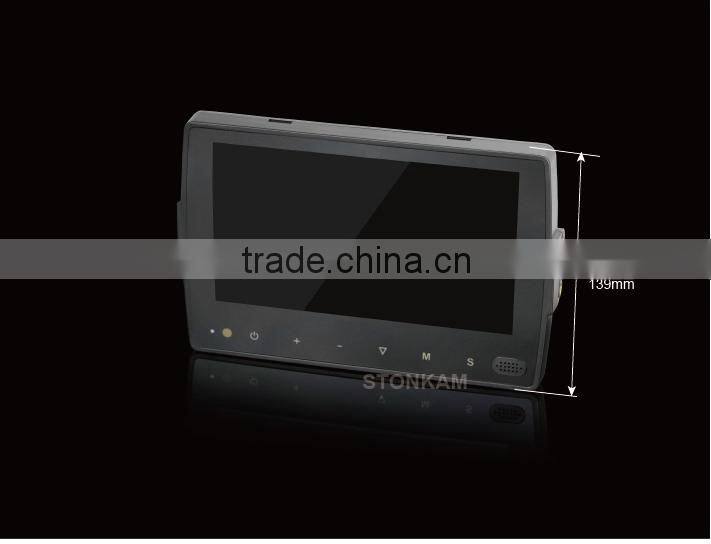 7 inch digital car monitor backup camera system