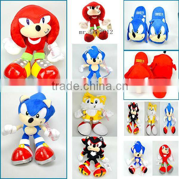 Sonic the Hedgehog Knuckles 25.5cm/10"Plush Doll Figure Toy SEGA