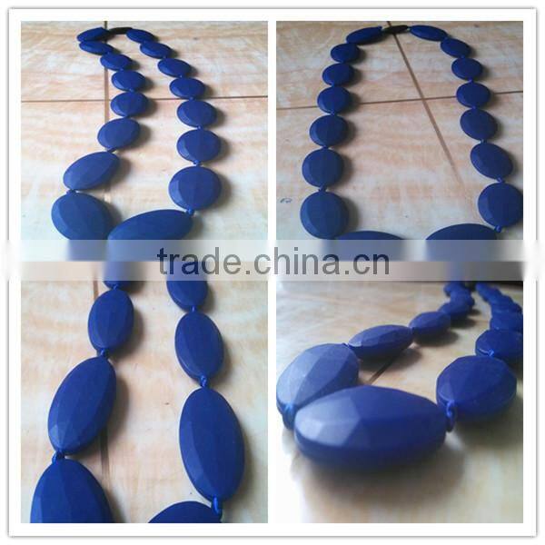 Teething Necklace Chic BPA Free silicone beads teething,baby teething bead necklaces fashion,teething bead necklaces