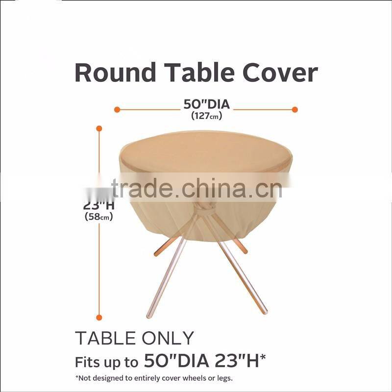 Waterproof Round Patio Table Cover