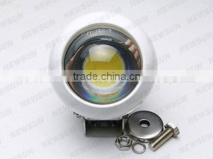 Stainless Steel LED Work Light,20W C ree Led Work Light, LED Driving Light For Tractor Forklift Off-road ATV Excavator