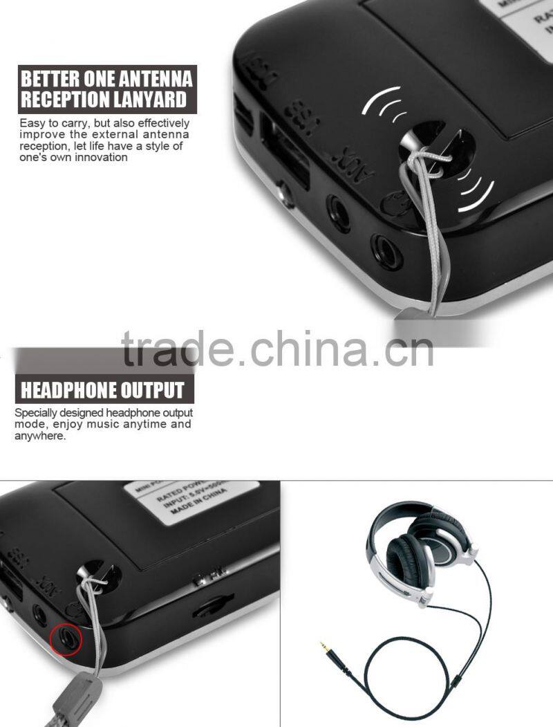 Y-501Chinese manufacture produced plastic fm ham radio shack gps car tracker with many colors supports TF Card/USB/MP3 format/FM