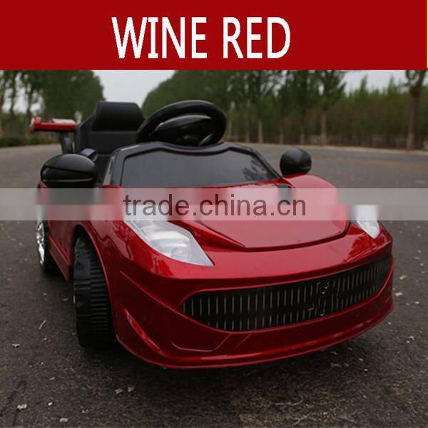 2015 hot sale double drive electric baby toy car,12V remote control children ride on car kids ride on car