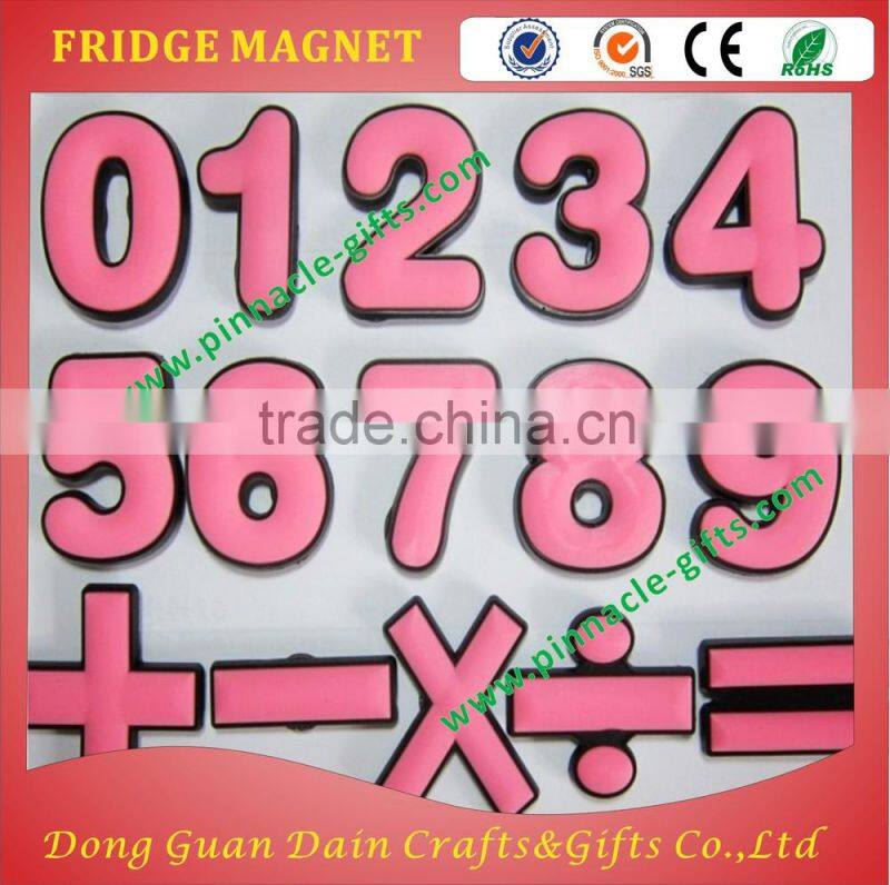 Seasonal gifts for rubber soft pvc 3D fridge magnets