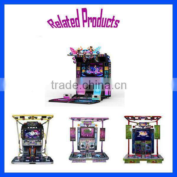 summer holidays coin operated 55 inch Kinect Dancing game machine