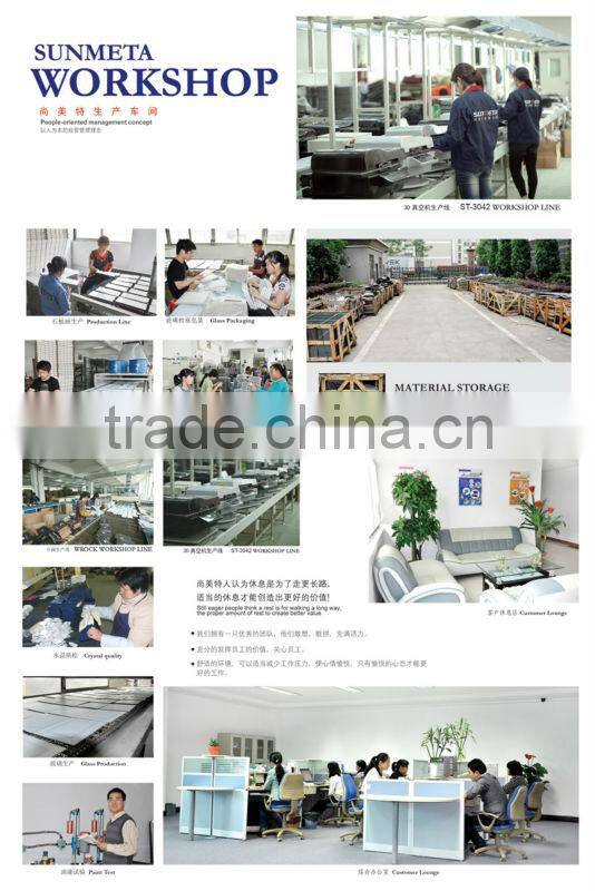 2015 Sunmeta manufacturer 3D sublimation heat press rock photo, slate