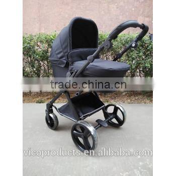 2016 mutifunction luxury lightweight baby stroller 3 in 1 with carrycot and carseat