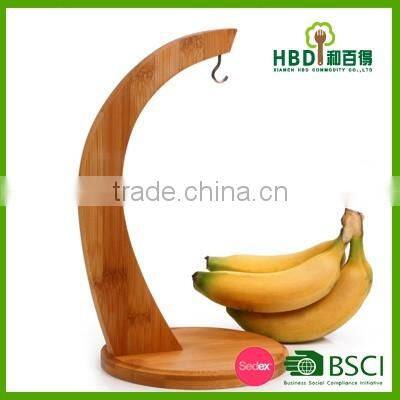 High quality Bamboo Banana rack for sale,banana display rack wholesale