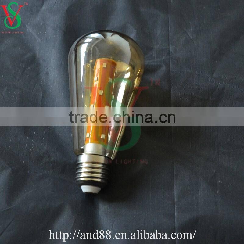 Vintage Led filament Bulb ST64 Dimmable