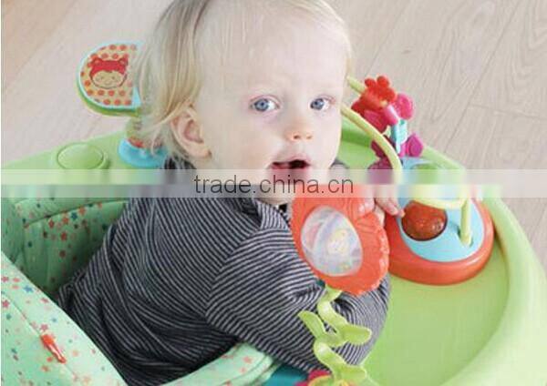 swivel wheels baby walker children walker with music board