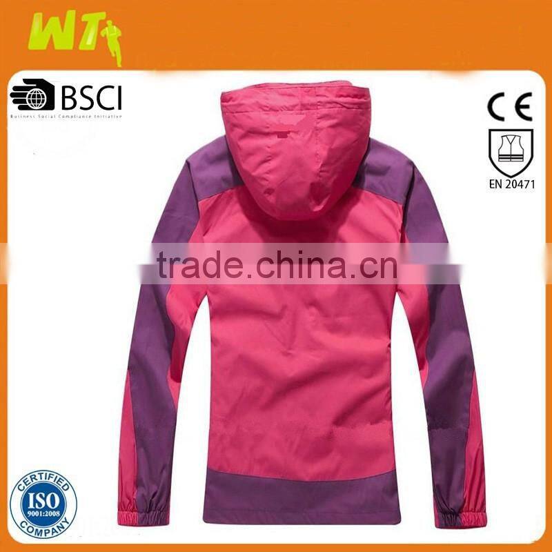 colourful waterproof jacket running jacket outdoor jacket for women