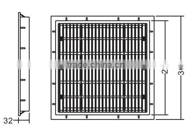 Good prce pool main drain cover
