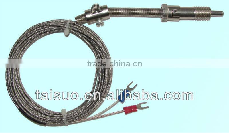 Spring temperature sensors