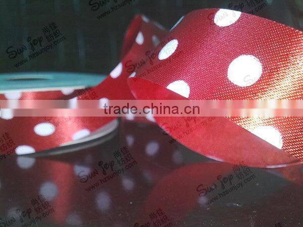 Single face slit edge colorful gift ribbon roll